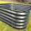 Selections Large Metal Raised Vegetable Bed in Dark Grey (120cm) 8