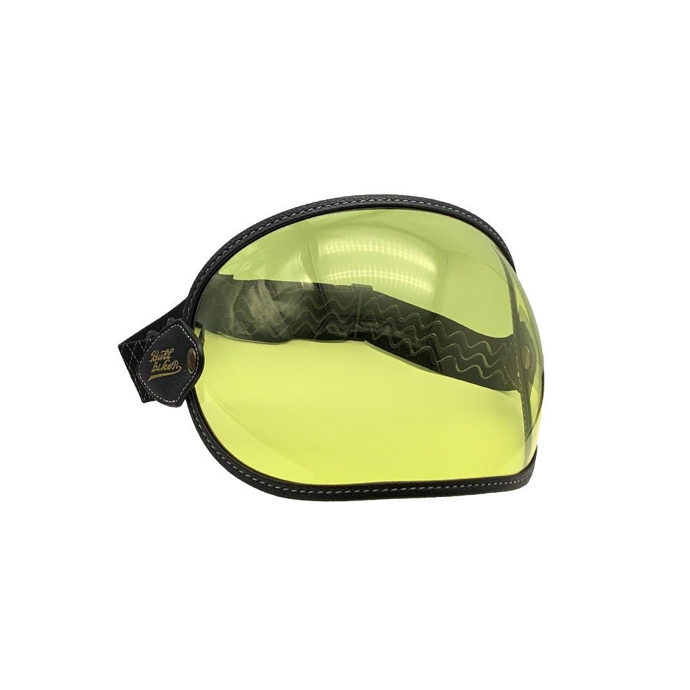 (Yellow-Day-Night) Motobaby New Retro Helmet Visor Bubble Shield Lens Windshield Goggles-image-OPC-PGNBPRM-NEW