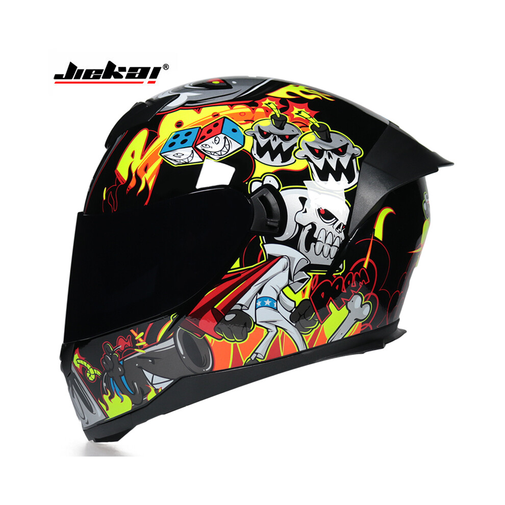 (xxL, 7) JIEKAI Motorcycle helmet motocross Crash helmet cascos para moto Long-image-OPC-PGNBSDP-NEW