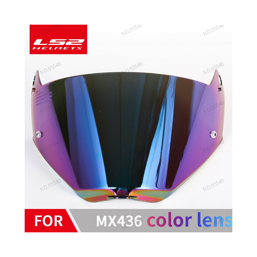 (Mx436  color) LS2 helmet lens transparent MX433 MX 436 multi-color optional light tea-image-OPC-PGNBTZW-NEW