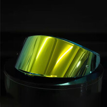 (Gold) K6 Helmet Visor Motorcycle Full Face Helmet Visor Lens Night Vision Visor
