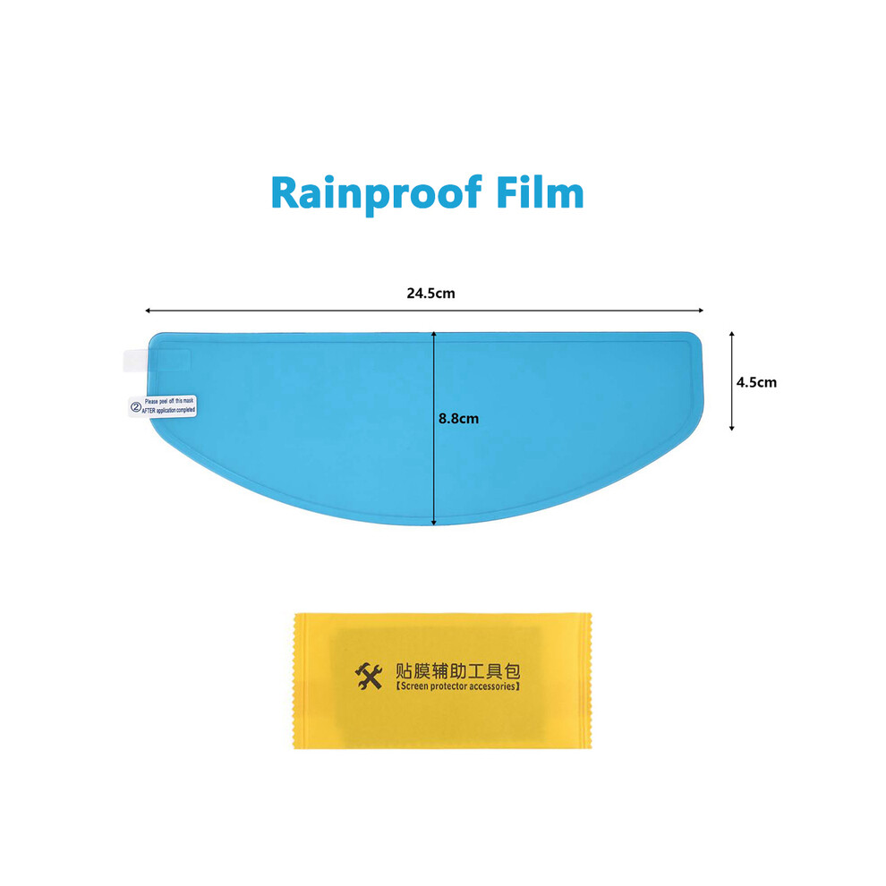 (C rainproof) Motorcycle Helmet Film Clear Lens Anti Fog Safety Driving Film Rainproof-image-OPC-PGNBVNN-NEW