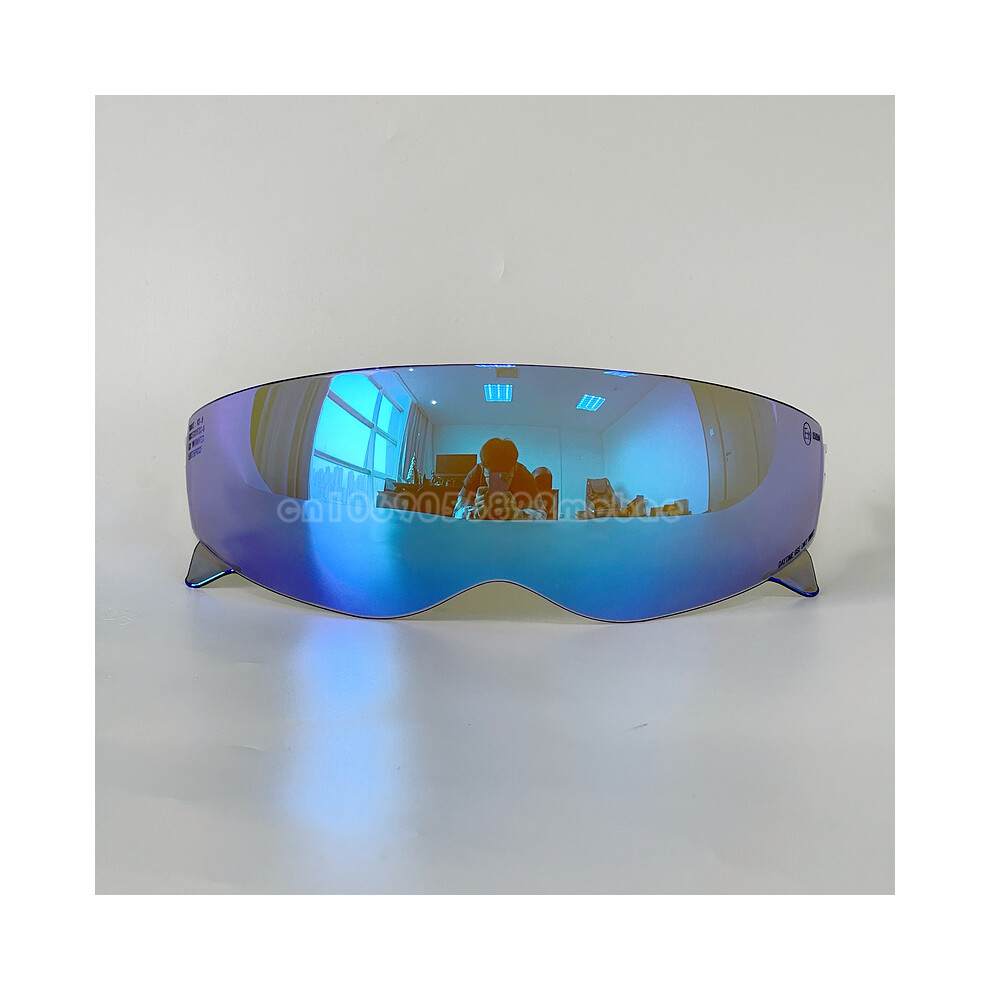 (Revo dark blue) Motorcycle Helmet Lens Visor for Scorpion EXO Combat/Covert-X Retro Helmet-image-OPC-PGNBVWW-NEW