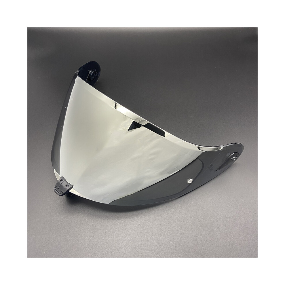 (Silver) Full Face Helmet Visor for OGK Kabuto Aeroblade-5 Shields Replacement-image-OPC-PGNBWBM-NEW