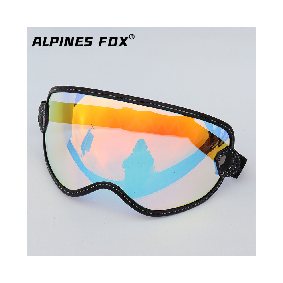 (Revo Red) Motorcycle Helmet Visor Lens Bubble Shield For Shoei Ex-Zero Helmet Goggles-image-OPC-PGNBWDB-NEW