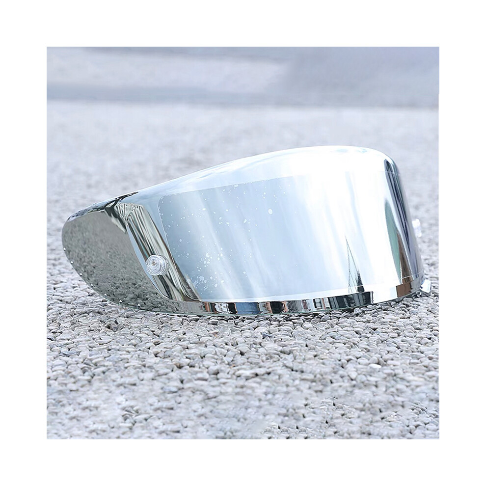 (Silver) Motorcycle Helmet Visor for SHOEI X14 Z7 CWR1 RF1200 Xspirit NXR Helmet-image-OPC-PGNBWSZ-NEW