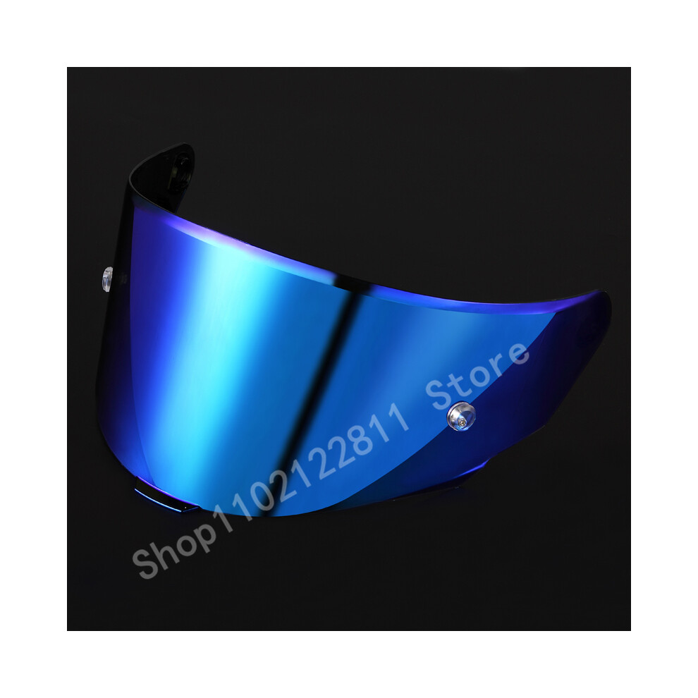(Blue) For TT Course Motorcycle Helmet Full Face Helmet Visor Shield Lens MotorcycleAccessories-image-OPC-PGNBWXF-NEW
