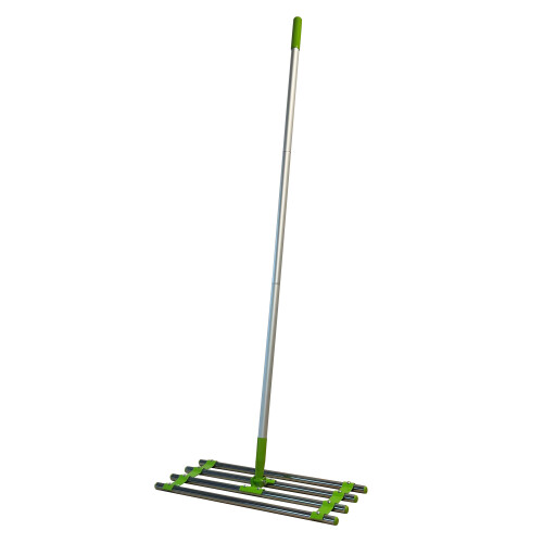 Selections Garden Lawn Levelling Rake Lute with Long Handle