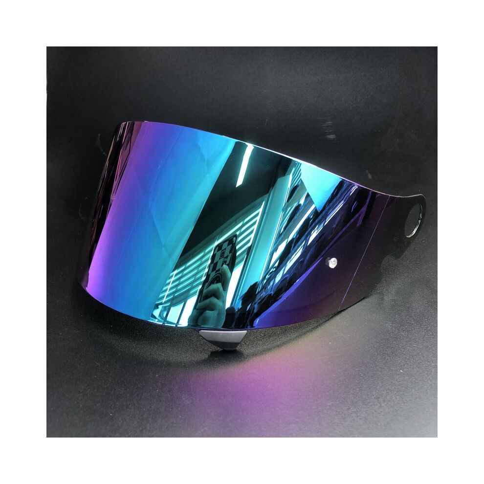 (Rainbow) Helmet Visor for SHOEI Glamster Full Face Motorcycle Lens Uv Protection-image-OPC-PGNBXQB-NEW