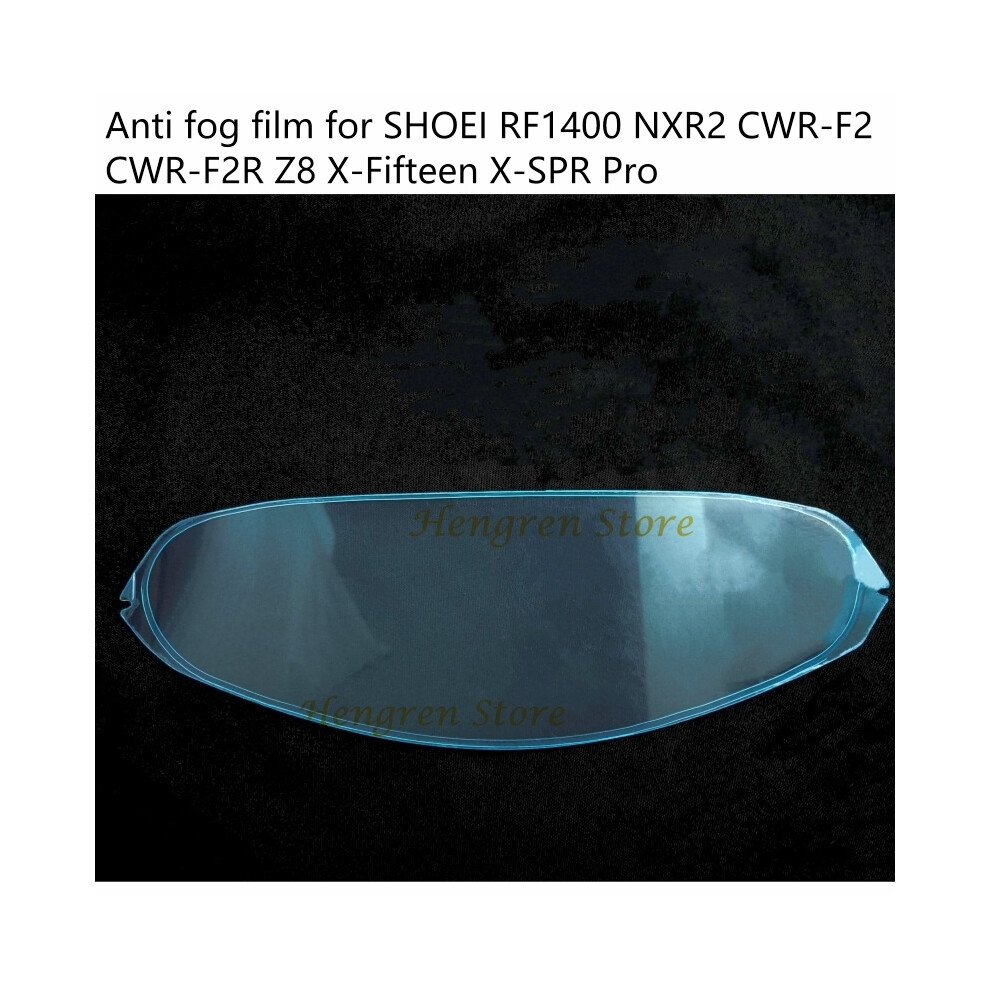 (304 Anti fog film) For SHOEI RF1400 NXR2 CWR-F2 CWR-F2R Z8 X15 X-Fifteen X-SPR Pro Helmet