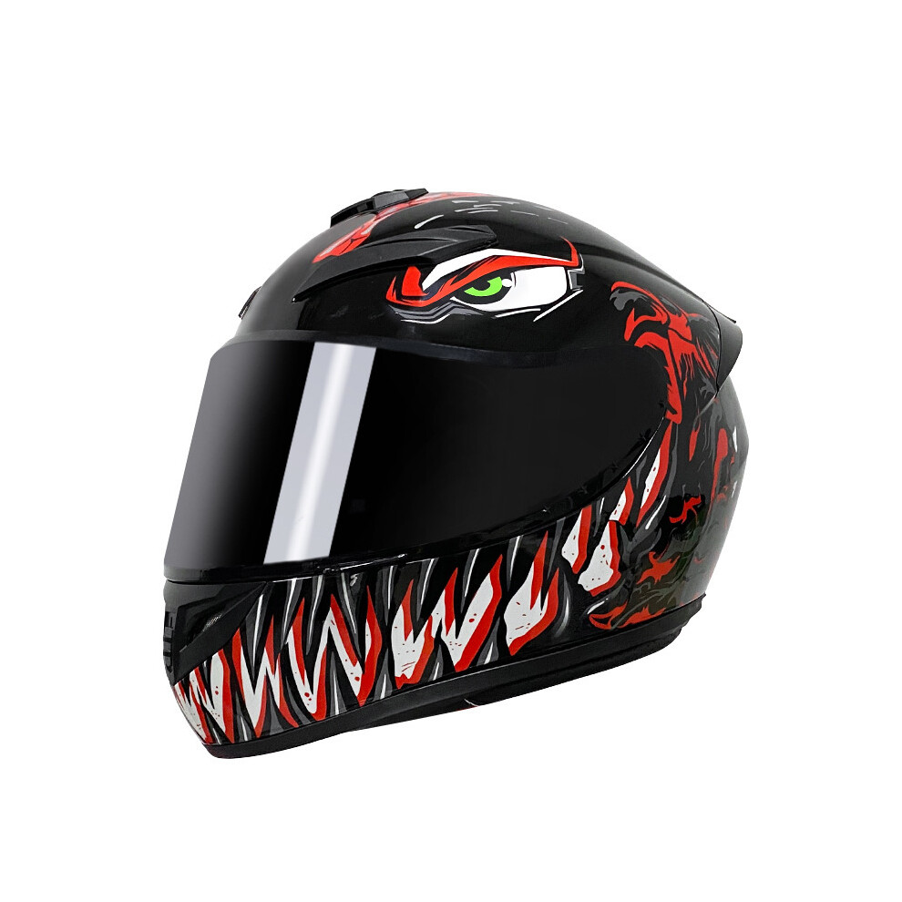 (xxL, E002) Men's Motorcycle Helmet For Women Full Face Man Single Lens Moto Helmet-image-OPC-PGNBY9T-NEW