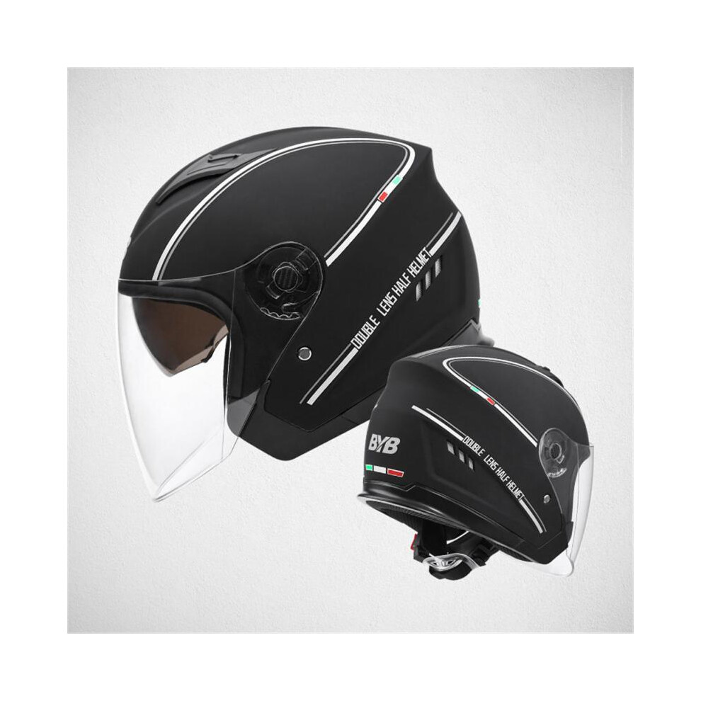 (2) BYB/ Abia 730 New Electric Bicycle Helmet Motorcycle Helmet Riding Helmet