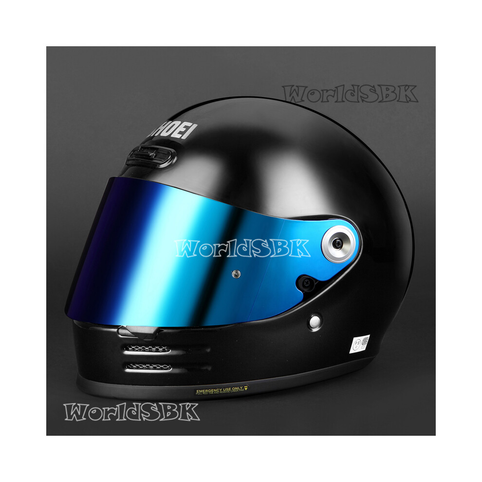 (Dark blue) SHOEI Glamster CPB-1V Motorcycle Helmet Lens Retro Full Face Helmet Visor-image-OPC-PGNBZJ6-NEW