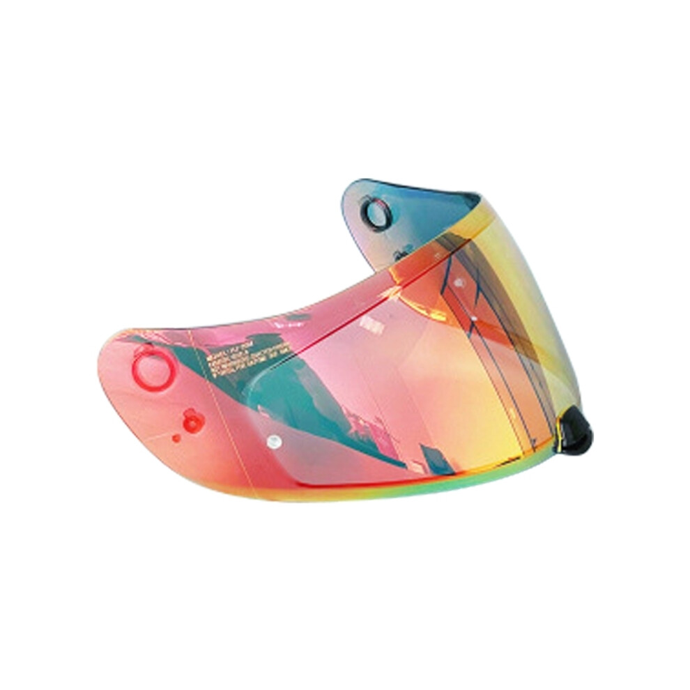 (Gold Red) Motorcycle Anti-scratch Wind Shield Helmet Lens Visor Full Face for HJC-image-OPC-PGNC7QC-NEW