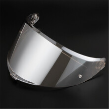 (Silver) K6 Helmet Visor Motorcycle Full Face Helmet Visor Lens Night Vision Visor