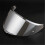 (Silver) K6 Helmet Visor Motorcycle Full Face Helmet Visor Lens Night Vision Visor 1