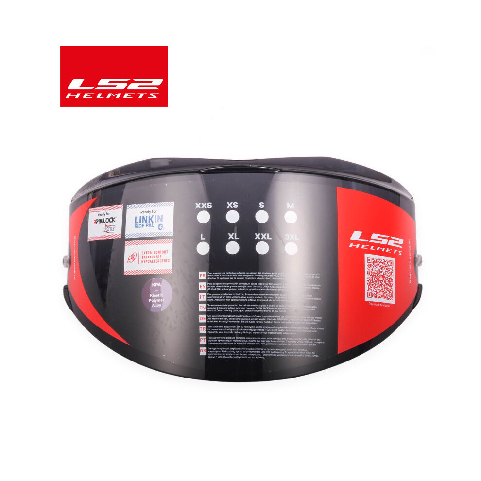 (FF399 smoke) LS2 FF399 helmet visor smoke colorful silver lens rainbow shield only-image-OPC-PGNC7ZV-NEW