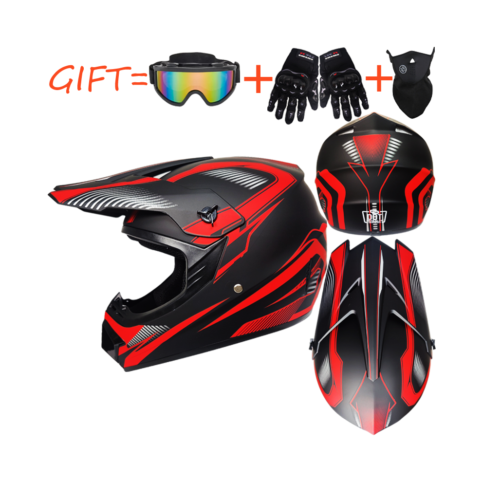 (xL, NO1) Motor Bike Helmet Safety Kask Windshield For Motorcycle Motocross Kask-image-OPC-PGNC8TH-NEW