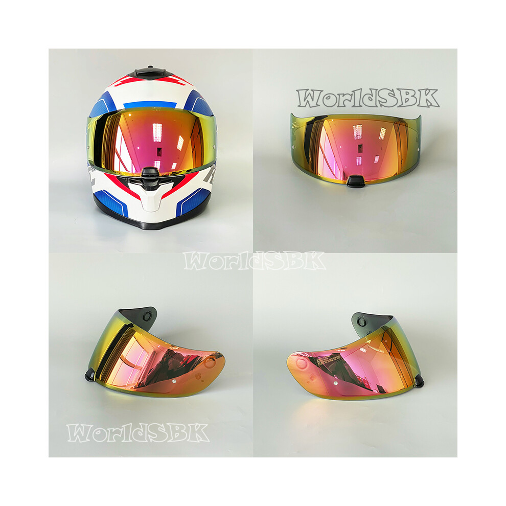 (Rose Red) C70 / IS-17  Iridium Visor Lens Revo Lens for Motorcycle Full Face Helmet-image-OPC-PGNC8YJ-NEW
