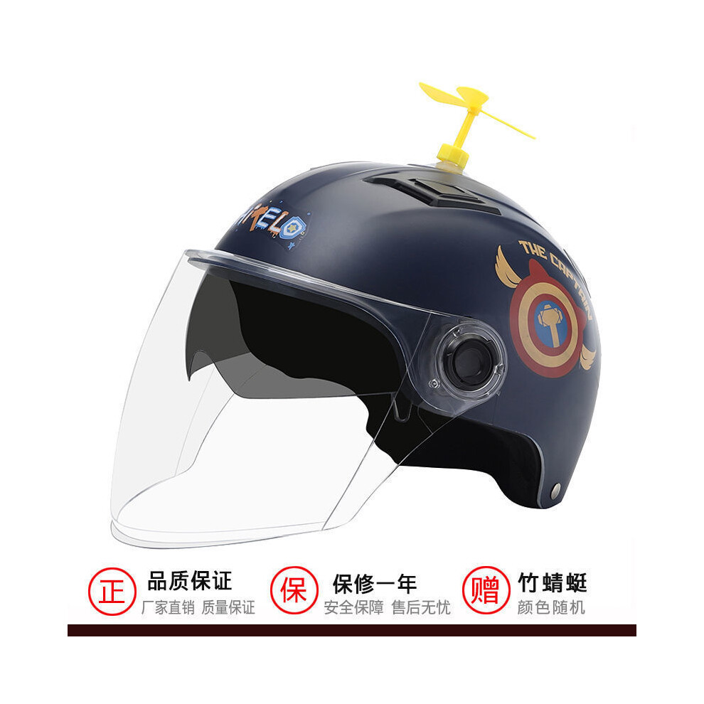 (E3) Double Lens Motorcycle Helmet Men and Women Four Seasons Universal Battery-image-OPC-PGNC956-NEW