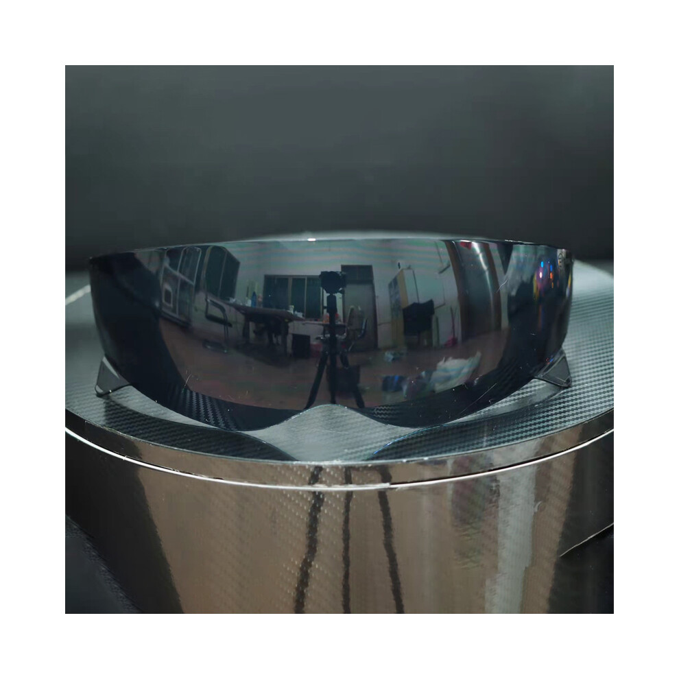 (Black) Scorpion EXO Combat/Covert-X Motorcycle Helmet Shield Lens Retro Scorpion-image-OPC-PGNC9MX-NEW