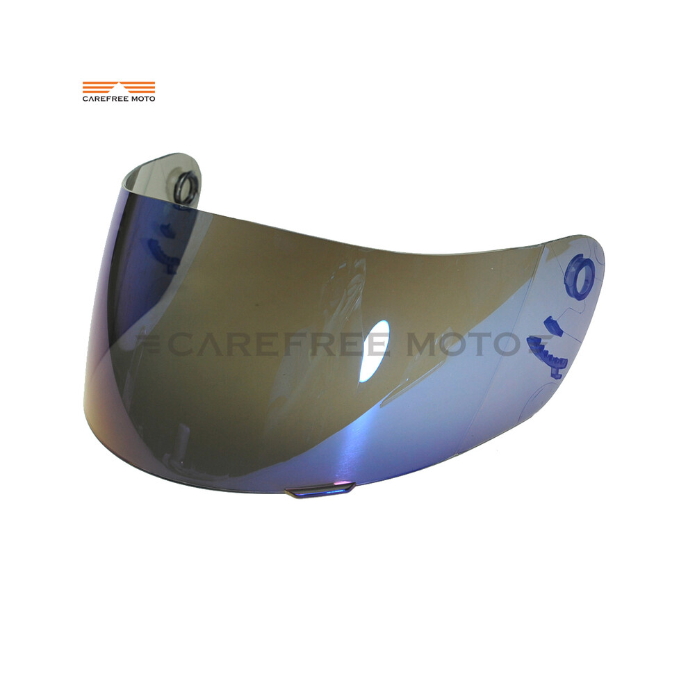 (S, Blue) 8 Colors Iridium Gold Motorcycle Helmet Visor Lens Full Face Shield Case-image-OPC-PGNC9TK-NEW