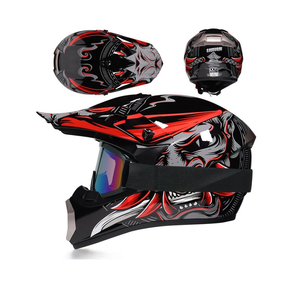 (S, 13) Motocros Kask Cross Downhill Soporte Casco Off Road Helmet Racing Classic-image-OPC-PGNCFW9-NEW