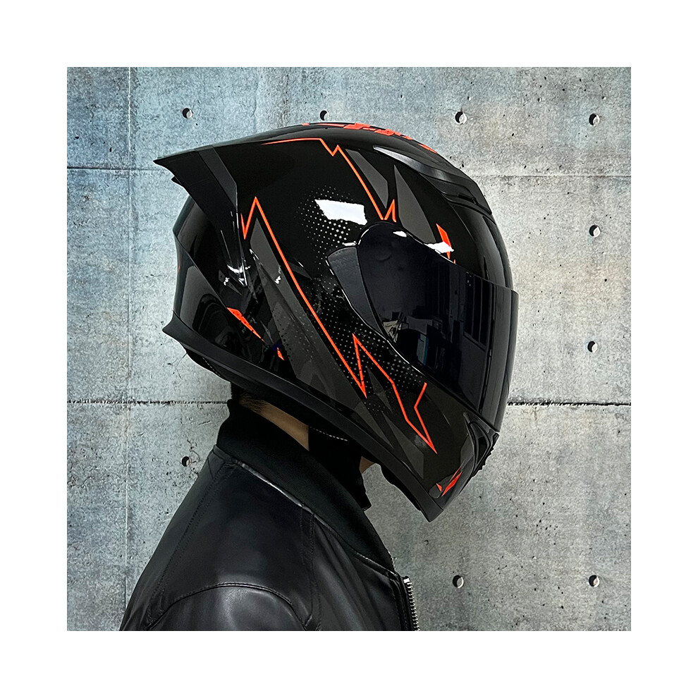 (xxxL, 12) DOT CertifiedFull Face Motorcycle Helmet racing Helmet capacete double-image-OPC-PGNCG5F-NEW