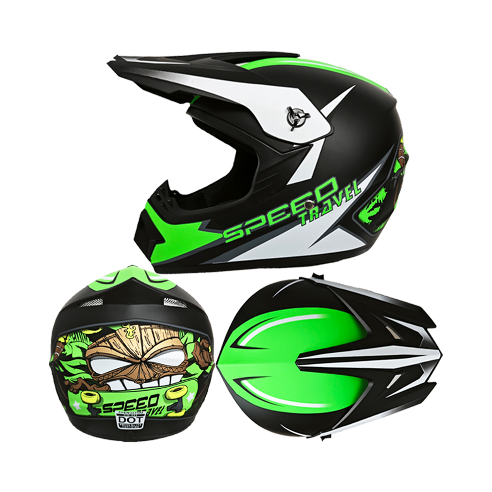 (L, NO8) Kask Capacete Cross Helmets Helmets For Motorcycle Motocross Child Kaski-image-OPC-PGNCGCC-NEW