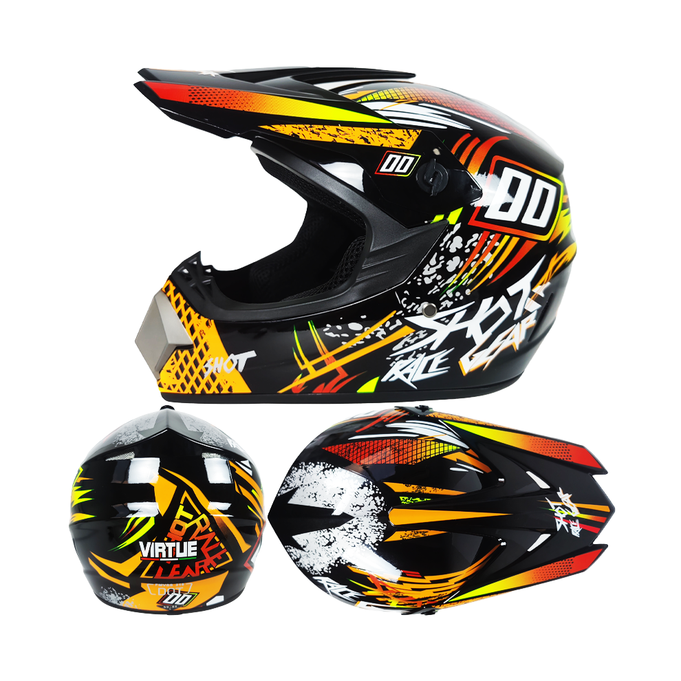 (xL, NO21) Kask Capacete Cross Helmets Helmets For Motorcycle Motocross Child Kaski-image-OPC-PGNCGGH-NEW