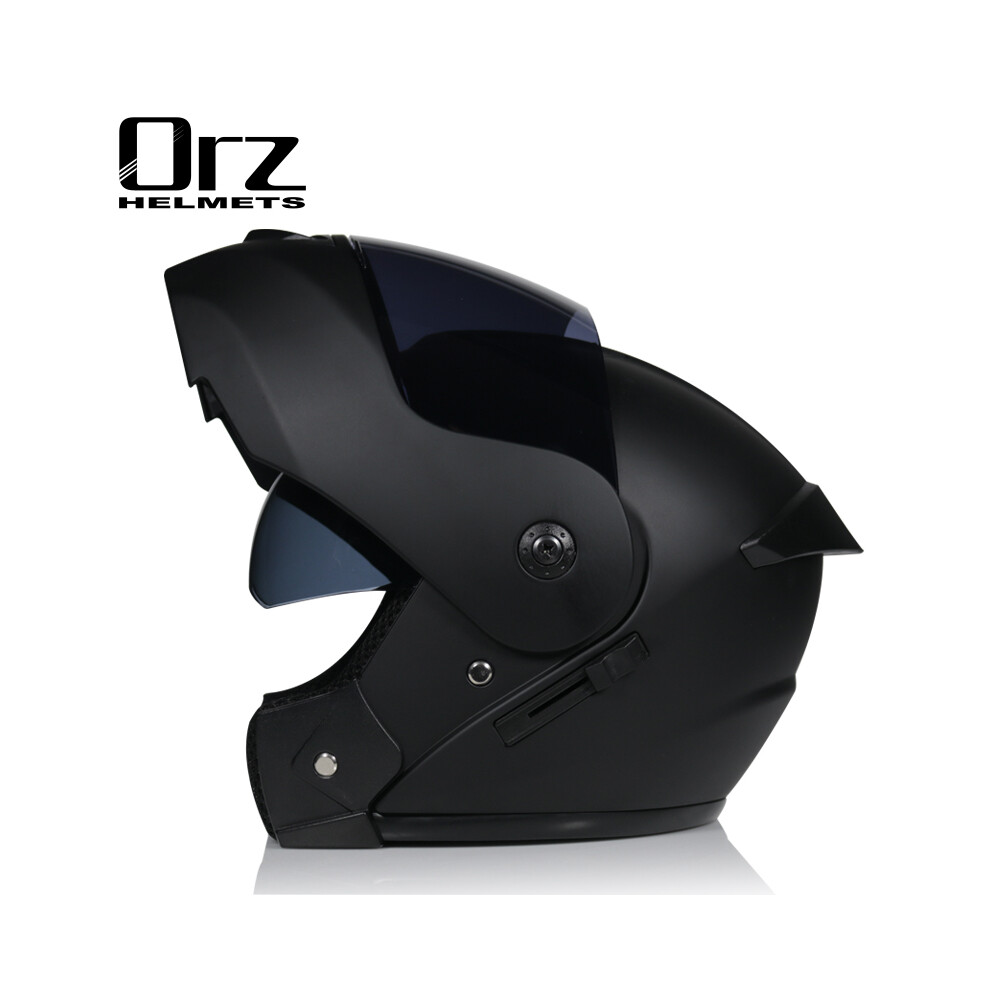 (L, 4B) ORZ-161 Modular Flip Motorcycle Helmet Motocicleta Casco Double Sunshade-image-OPC-PGNCGRP-NEW
