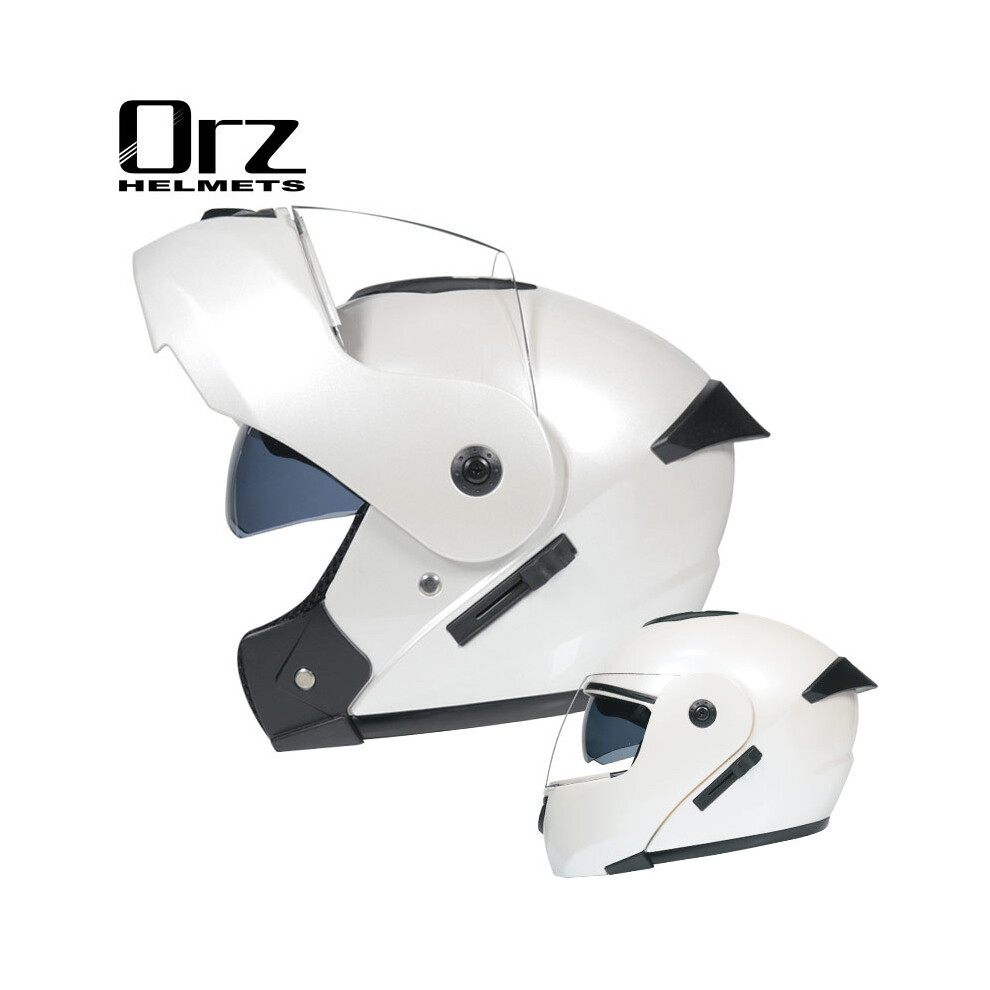 (L, 6B) ORZ-161 Modular Flip Motorcycle Helmet Motocicleta Casco Double Sunshade-image-OPC-PGNCGRZ-NEW