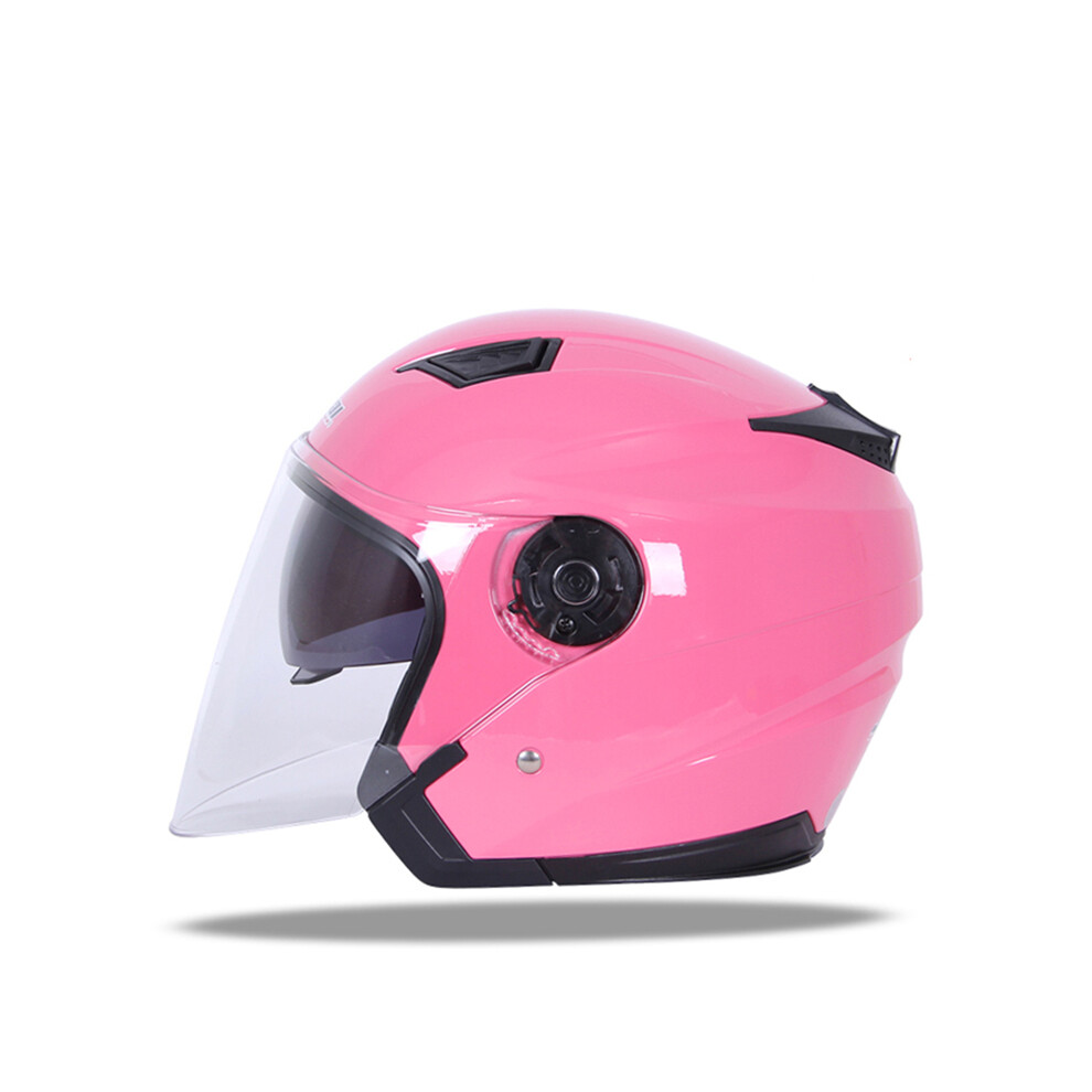 (xL, Pink) JIEKAI Motorcycle Helmet Open Face Moto Helmet Motocicleta Cascos Para-image-OPC-PGNCHPQ-NEW