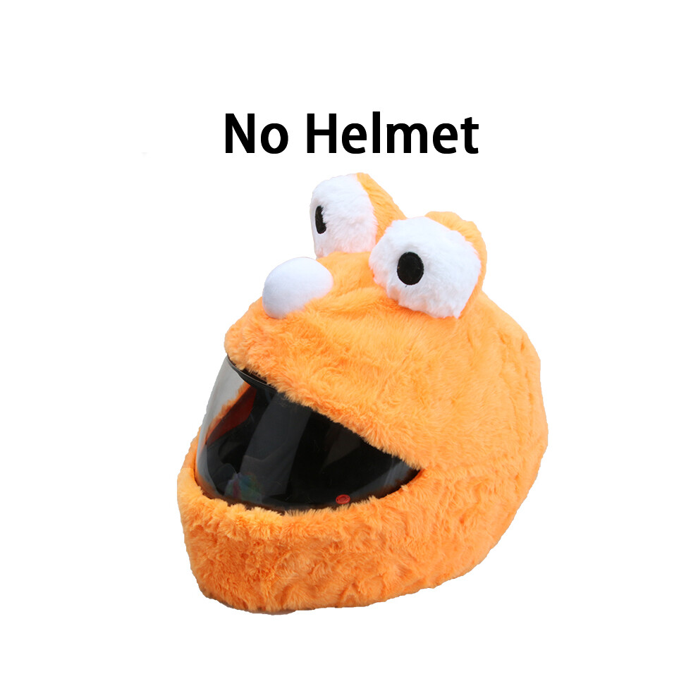 (M, Orange Ses) Plush Cover for Motorcycle Helmet Accessories Full Helmet Case Motorcycle-image-OPC-PGNCGJ6-NEW