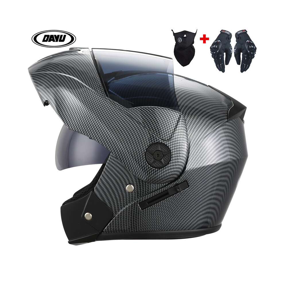 (S, 12) 2021  Professional Racing motorbike Helmet Modular Dual Lens Motorcycle-image-OPC-PGNCJ9D-NEW