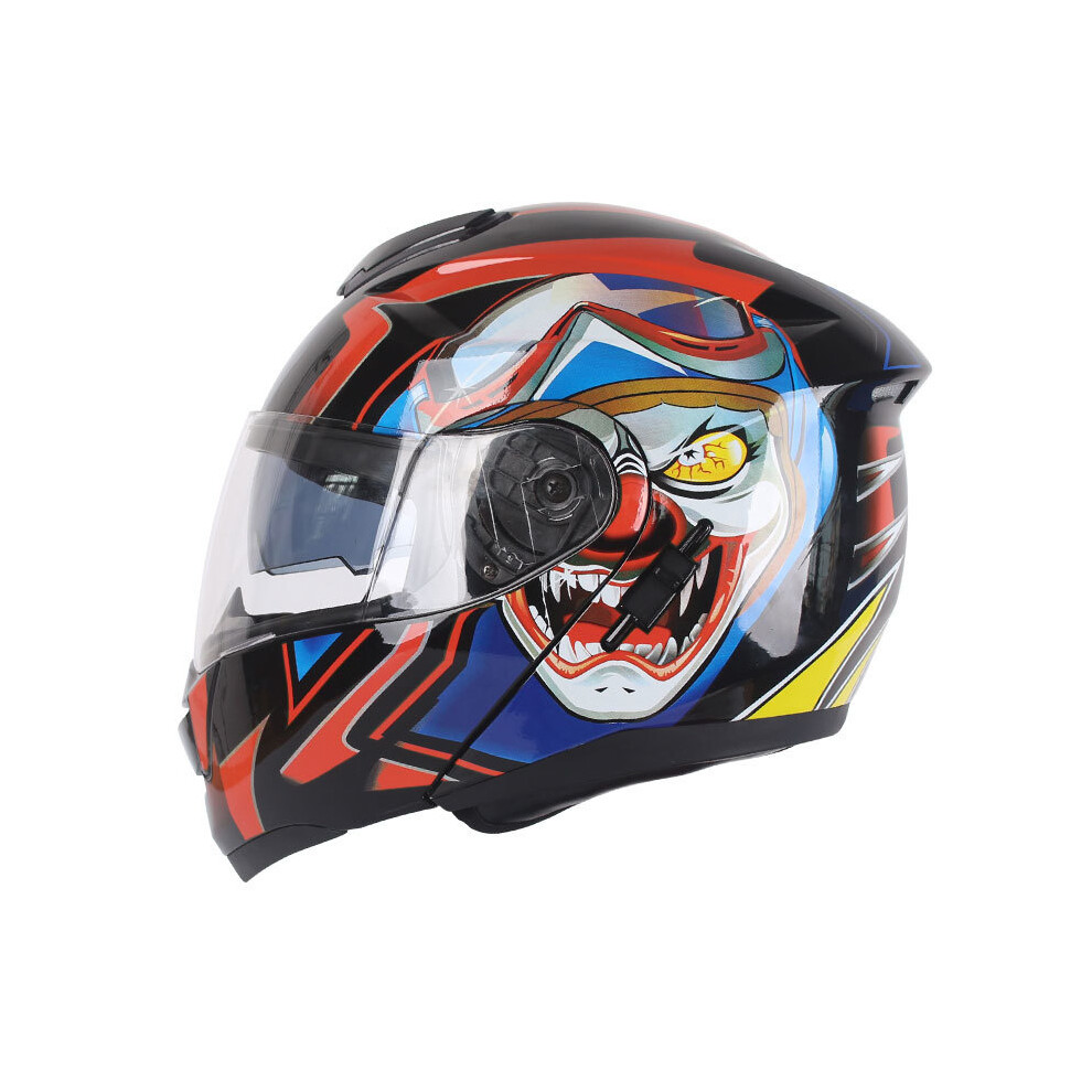 (S, 25) 2021  Professional Racing motorbike Helmet Modular Dual Lens Motorcycle-image-OPC-PGNCJ9N-NEW