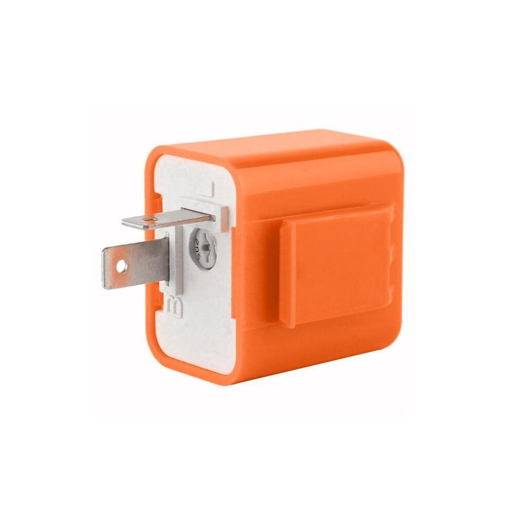 (A) Motorcycle LED Flasher Relay Adjustable Frequency Square Flashing Flasher-image-OPC-PGNCJDW-NEW