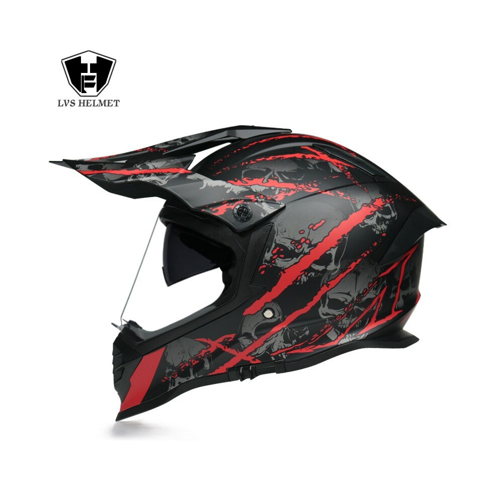 (L, 7) New off-road motorcycle helmet men and women motocross helmet full face-image-OPC-PGNCJFC-NEW