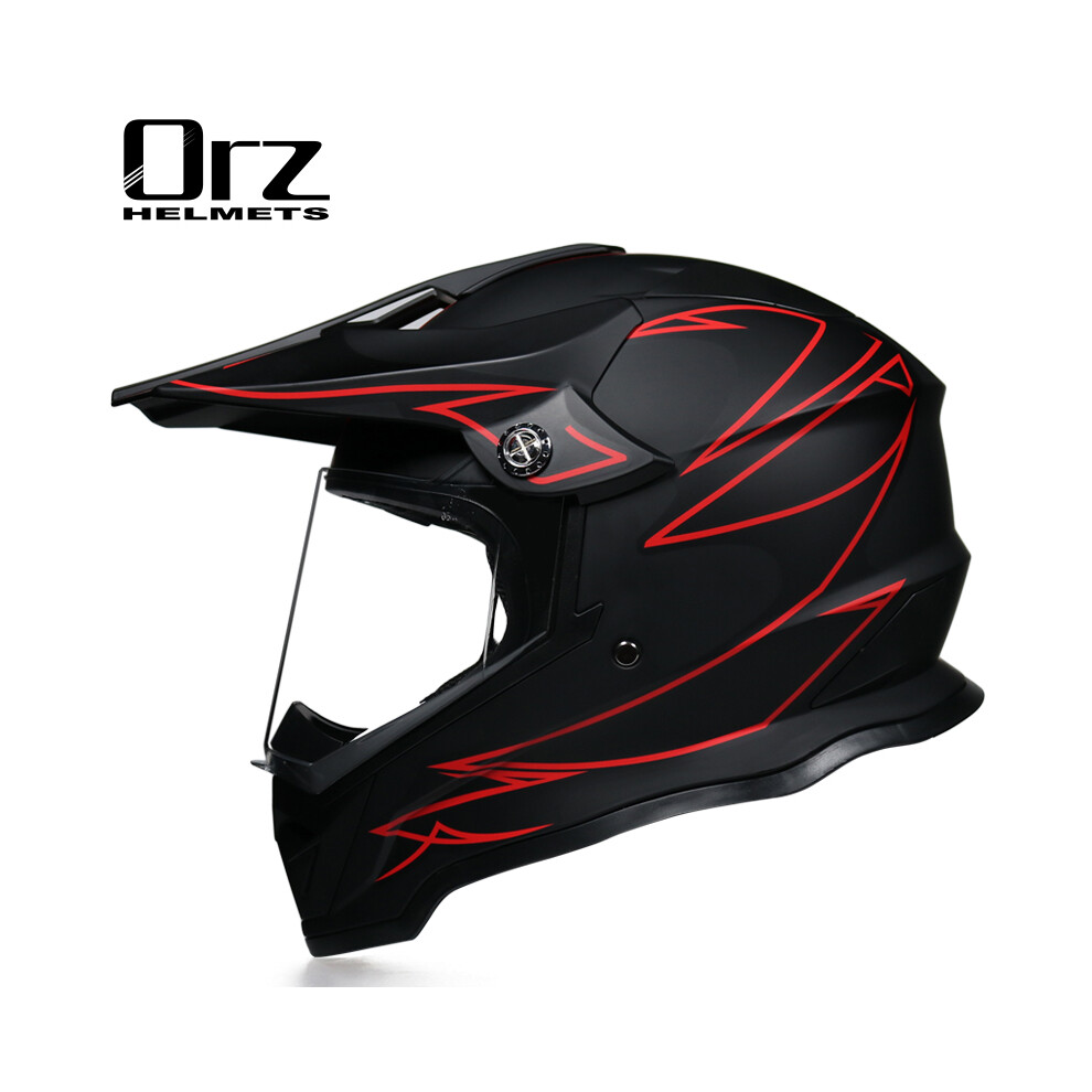 (M, 2) New off-road motorcycle helmet men and women motocross helmet full face-image-OPC-PGNCJGC-NEW