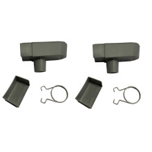 Pair of Fixings for Greenhouse Guttering Rainwater Pack