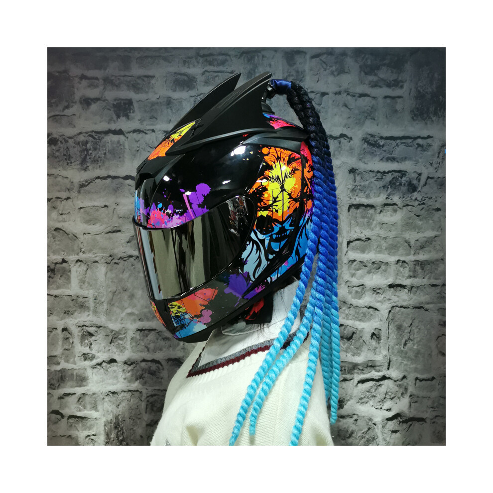 (L, 3 (3)) Full Face Safe Motorcycle Helmet double lens latest version ABS Material-image-OPC-PGNCJYR-NEW