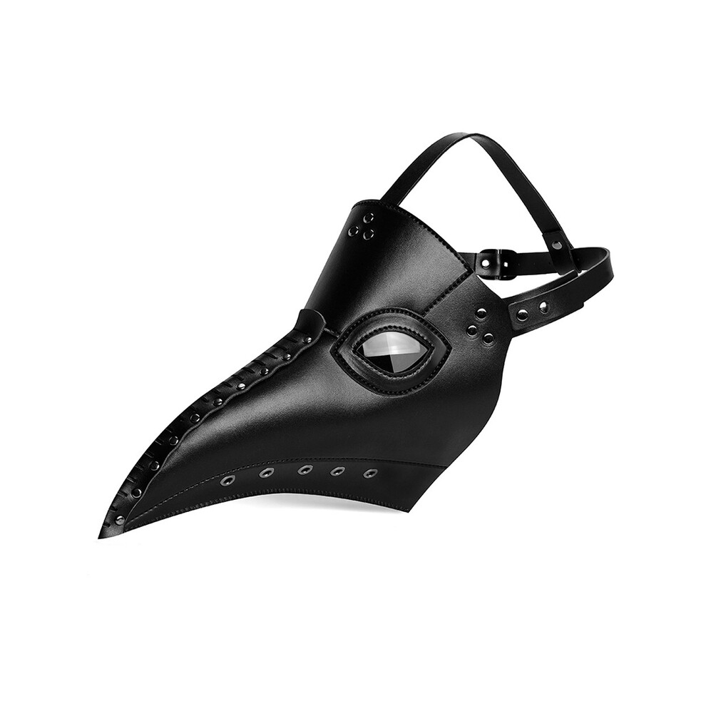 (FPBM052BK) 2023NEW Plague Doctor Mask Steam Punks Prop Luxury Halloween Black Death-image-OPC-PGNDKW6-NEW