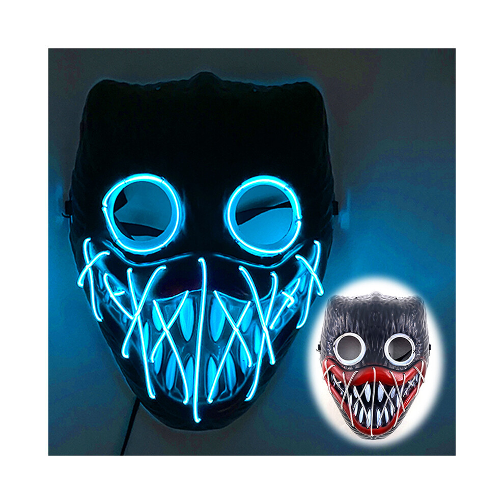 (style 15) Halloween Luminous LED Mask Purge Masks Election Mascara Costume Mask-image-OPC-PGNDM5G-NEW