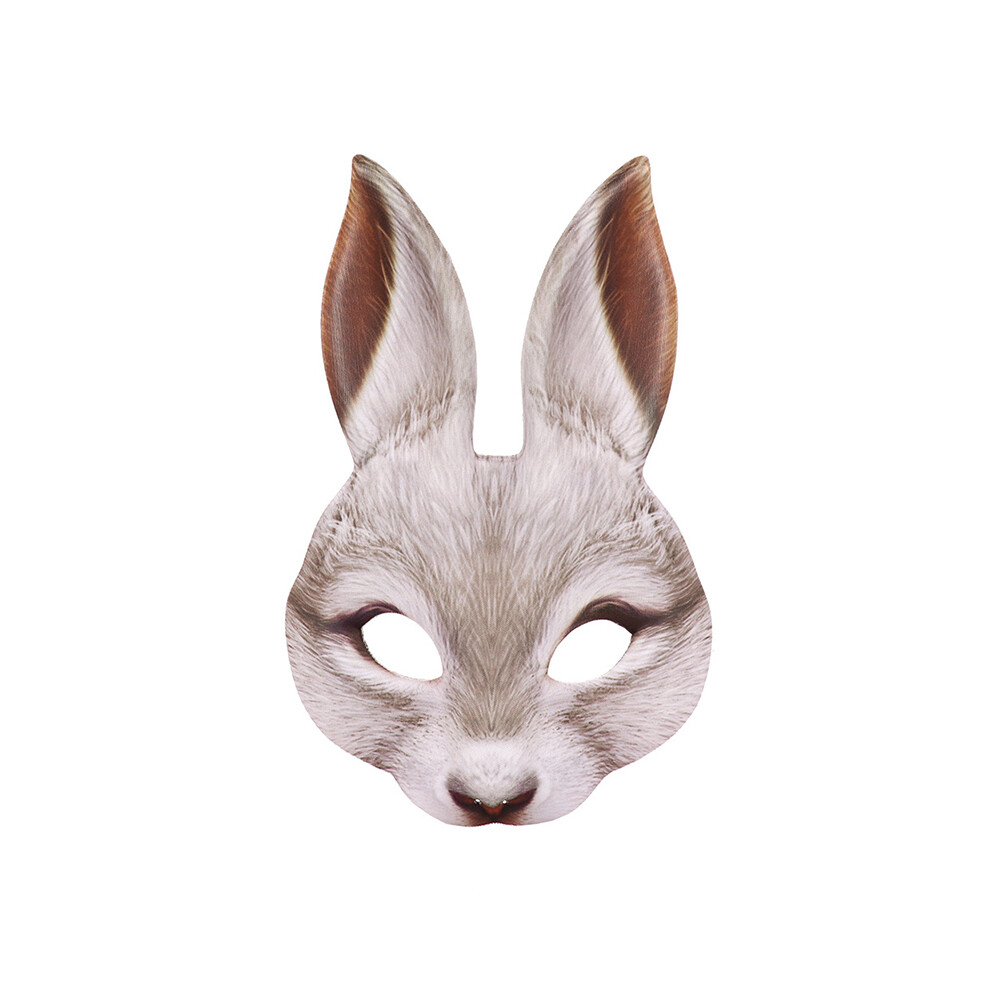 (Animal Mask 7) Halloween 3D Tiger Pig Animal Mask Masquerade Party Cosplay Costume Accessories-image-OPC-PGNDMKQ-NEW