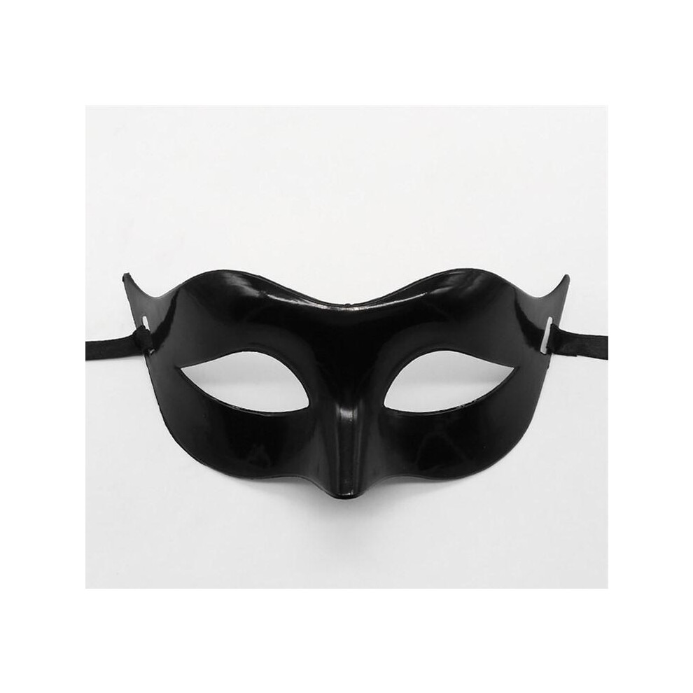 (Black) 10 Color Women Man Sexy Gentleman Masquerade Mask Prom Mask Halloween-image-OPC-PGNDMT5-NEW