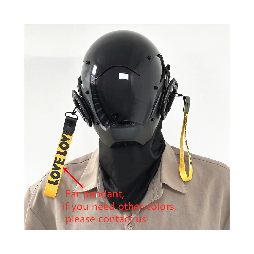 (With pendant) Punk Mask Cosplay for Men, Cosplay Halloween Mask Fit Party Music Festival-image-OPC-PGNDN28-NEW
