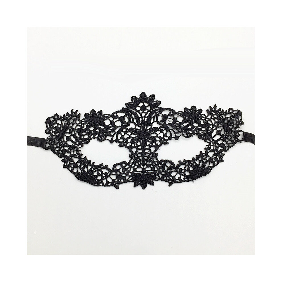 (PM002) Black Color Sexy Women Lace Masquerade Mask for Carnival Halloween Half-image-OPC-PGNDNTP-NEW