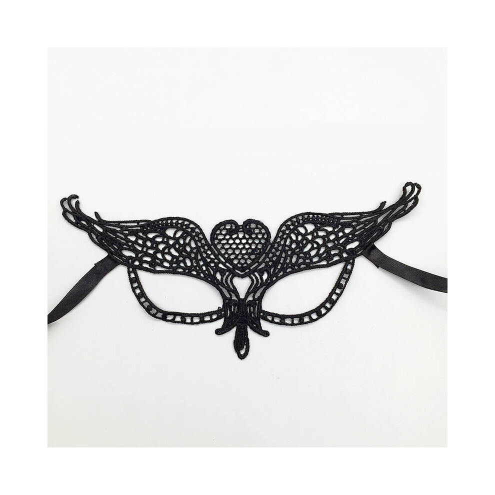 (PM006) Black Color Sexy Women Lace Masquerade Mask for Carnival Halloween Half-image-OPC-PGNDNTT-NEW