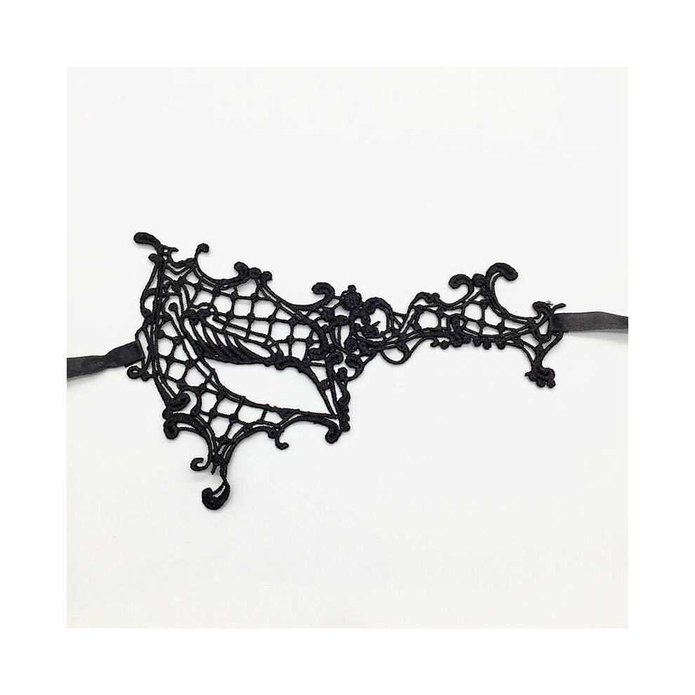 (PM019) Black Color Sexy Women Lace Masquerade Mask for Carnival Halloween Half-image-OPC-PGNDNV8-NEW