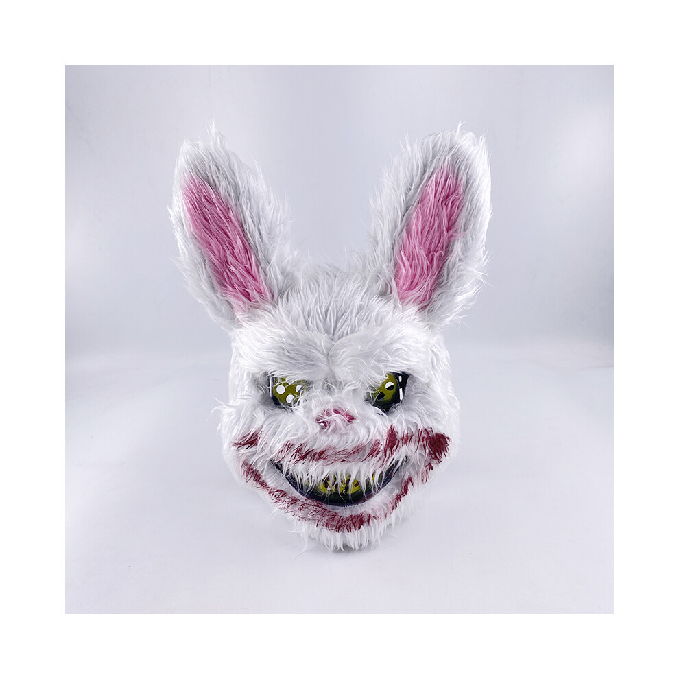 (mask no light 01) s Halloween Scary Long Ears Bloody Rabbit Black Brown  Bear Disguise Mask-image-OPC-PGNDPDY-NEW